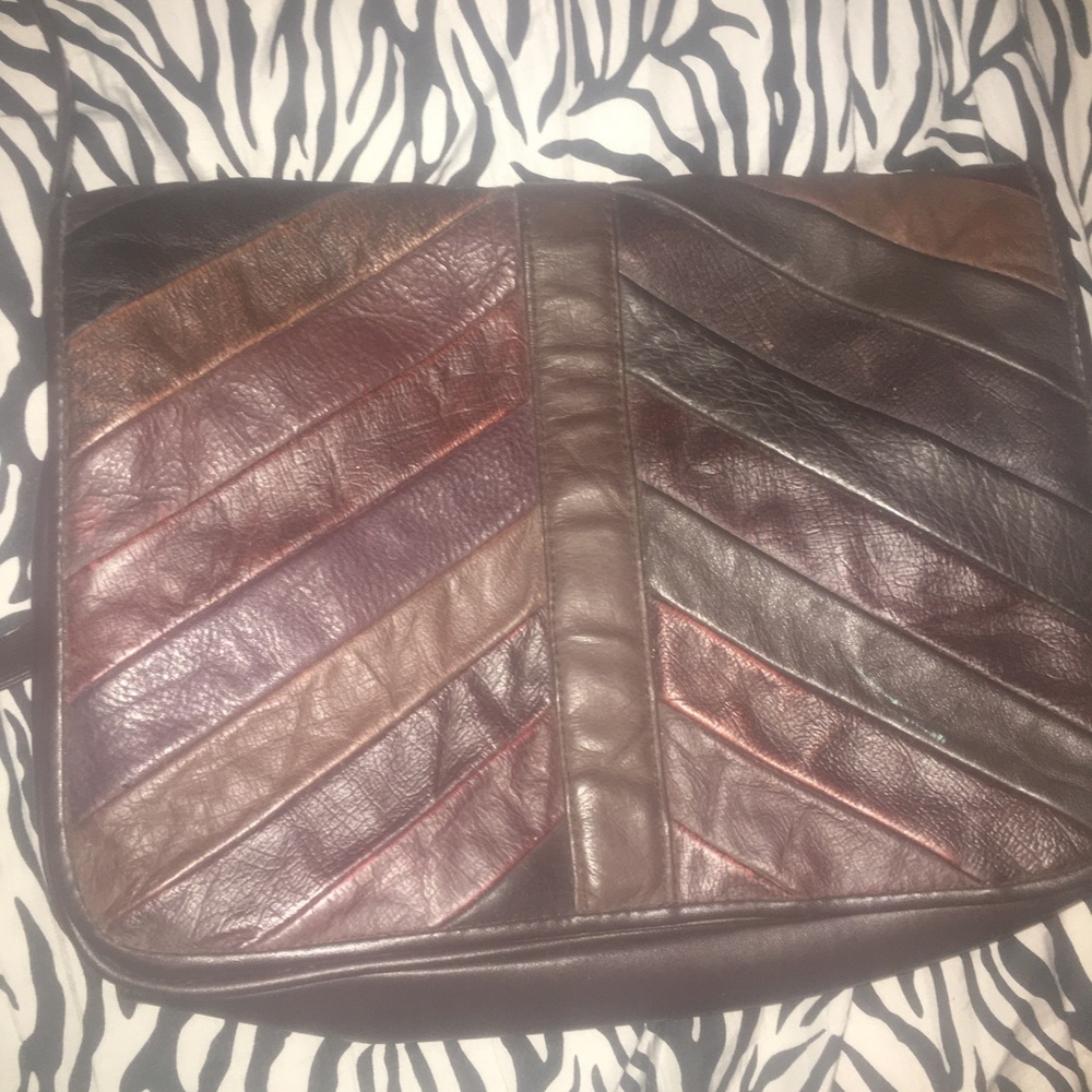 La Covina layered leather bag